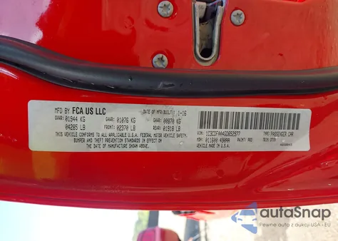 2016 Dodge Dart Se from USA, damaged, VIN 1C3CDFAA4GD652977